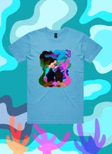 Load image into Gallery viewer, Ngā Rīti Mermaid - Tamariki T-Shirt - Pre Order
